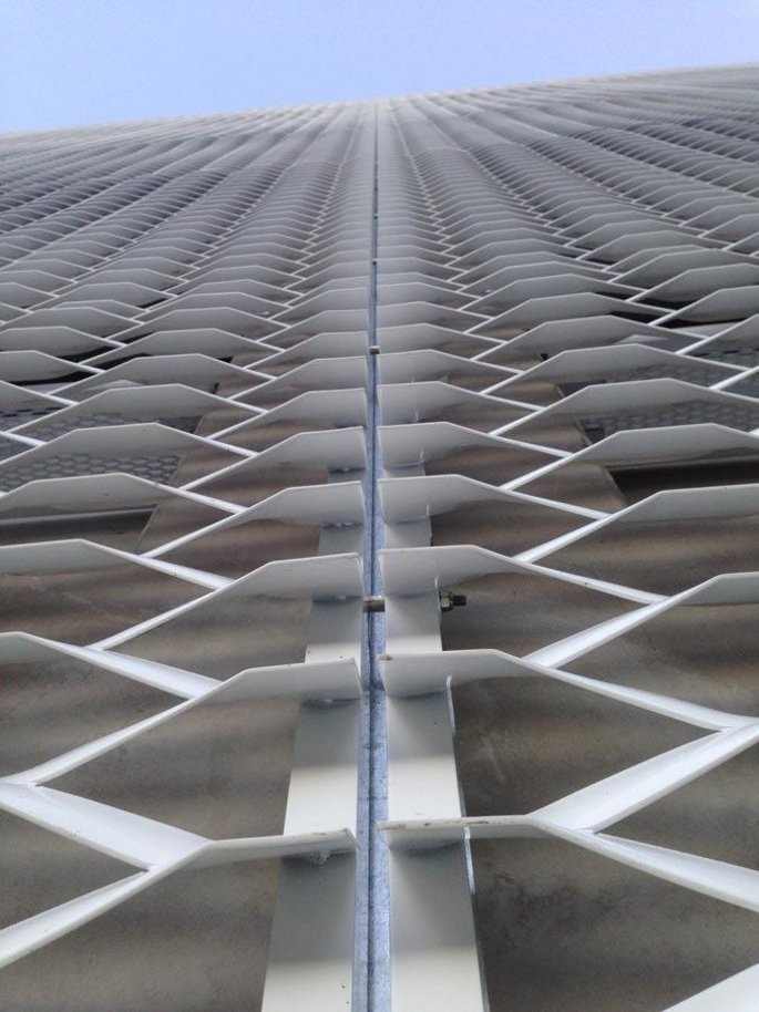 Fassade aus Streckmetall Streckmetall Fassade