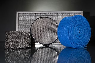 Filter aus Drahtgestricken